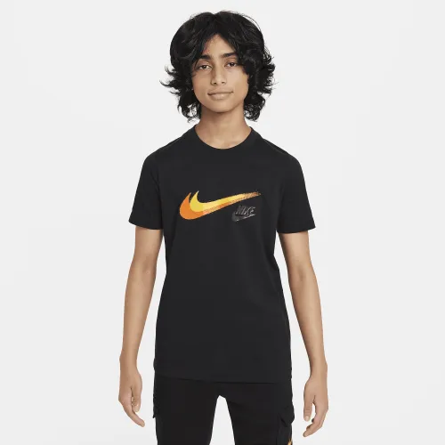 Nike Sportswear Big дитячі (для хлопчиків) Graphic футболка колір чорний