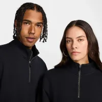 Nike Wool Classics 1/4-Zip Top колір чорний