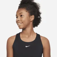 Nike Swoosh Big дитячі (Girls') Tank Sports Bra колір чорний