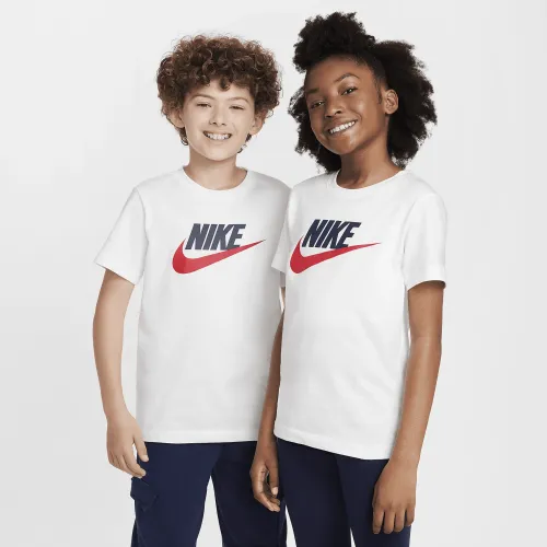 Nike Sportswear Big детские футболка цвет белый