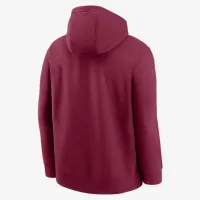 Florida State Seminoles Club баскетбольные Icon мужские Nike College Pullover Толстовка с капюшоном цвет красный