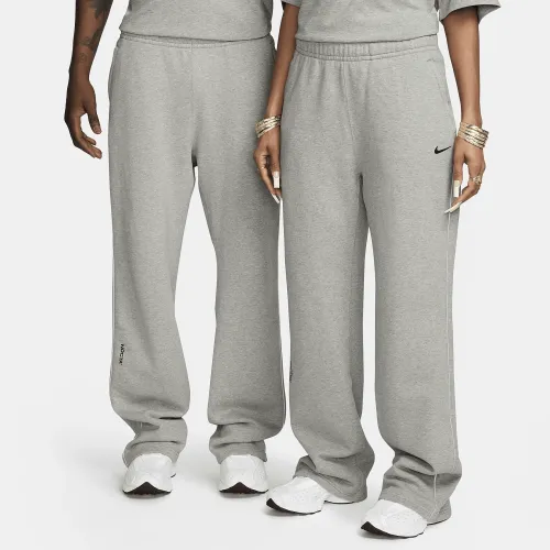 Nike NOCTA NOCTA Fleece CS Open-Hem Sweatpants колір сірий