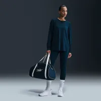Nike One Relaxed жіноча Dri-FIT Long-Sleeve Top блакитний