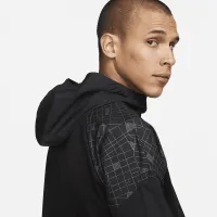 Nike Run Division Miler Men's Flash Running Jacket Black