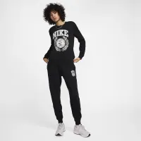 Nike Sportswear Club Fleece жіноча Crew-Neck світшот колір чорний