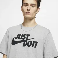 Nike Sportswear JDI мужские футболка цвет серый