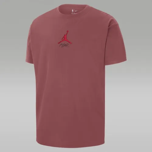 Nike Chicago Bulls Courtside Statement Edition чоловічі Jordan NBA футболка колір червоний