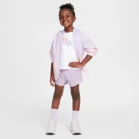 Nike Dri-FIT One Little детские Woven шорты Pink