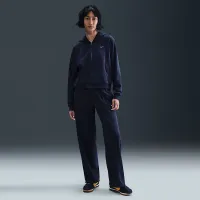 Nike Sportswear Chill Terry жіноча Loose Full-Zip French Terry Толстовка з капюшоном блакитний