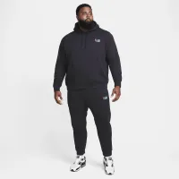 Nike Club Fleece чоловічі Patch Pullover Толстовка з капюшоном колір чорний