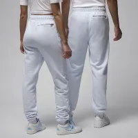 Nike Air Jordan Wordmark чоловічі Fleece Pants колір сірий