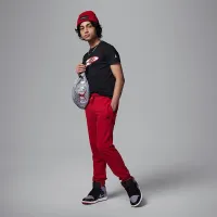 Nike Jordan Dri-FIT Sport Big дитячі Crossover Pants колір червоний