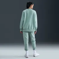 Nike Sportswear Phoenix Fleece жіноча оверсайз Crew-Neck світшот колір зелений