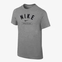 Nike Swoosh Big дитячі (для хлопчиків) Soccer футболка колір сірий
