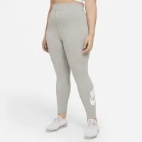 Nike Sportswear Essential женская С высокой Талией лосины (большие размеры) цвет серый