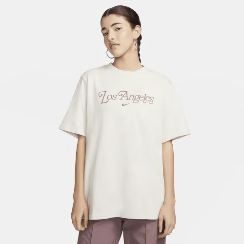Nike Sportswear Essential женская футболка цвет коричневый