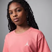 Nike Jordan Brooklyn Essentials Big дитячі футболка Pink