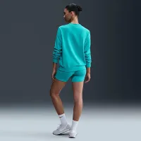 Nike Sportswear Club Fleece жіноча Crew-Neck світшот колір зелений