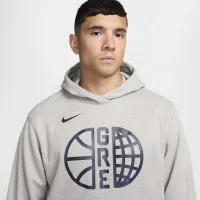 Greece Practice чоловічі Nike баскетбольні Толстовка з капюшоном колір сірий