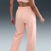 Nike Sportswear Phoenix Fleece женская С высокой Талией оверсайз Sweatpants Pink
