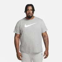 Nike Sportswear Swoosh чоловічі футболка колір сірий
