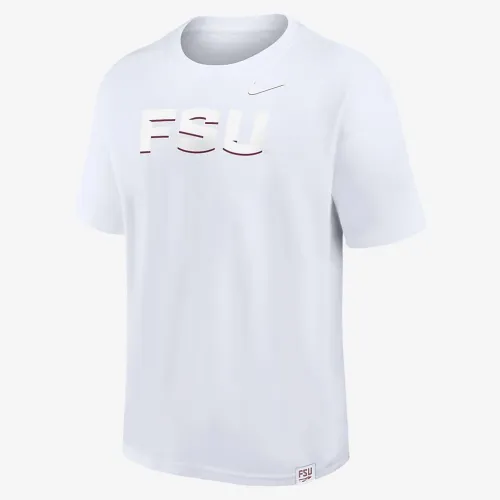 Florida State Seminoles Statement Max90 мужские Nike College футболка цвет белый