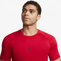 Nike Pro чоловічі Dri-FIT Slim Short-Sleeve Top колір червоний