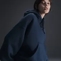 Nike Sportswear Phoenix Fleece жіноча Over-оверсайз Pullover Толстовка з капюшоном блакитний