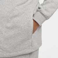 Nike Sportswear Club Fleece женская оверсайз Mock-Neck свитшот (большие размеры) цвет серый