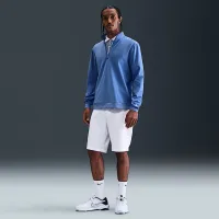 Nike Tour чоловічі 1/2-Zip для гольфу Top блакитний