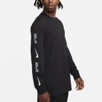 Nike Sportswear мужские Long-Sleeve футболка цвет черный