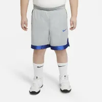 Nike Dri-FIT Elite Big детские (для мальчиков) баскетбольные шорты (Extended Size) цвет серый