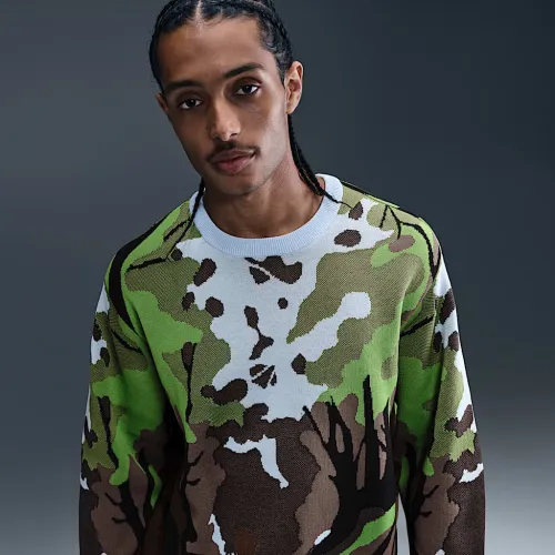 Nike Life мужские Wilderness Sweater синий
