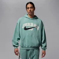 Nike Jordan MVP чоловічі оверсайз French Terry Pullover Толстовка з капюшоном колір зелений