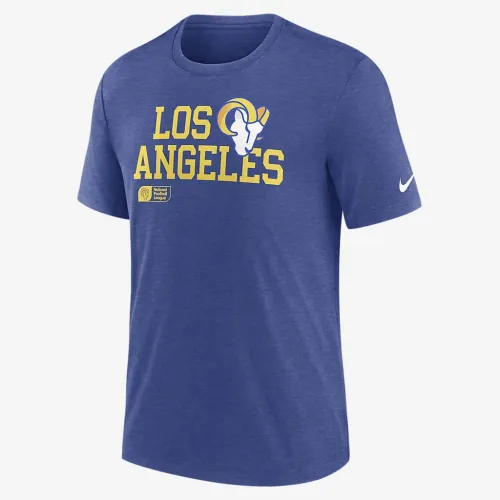 Los Angeles Rams Overlap Lockup чоловічі Nike NFL футболка блакитний