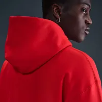 Nike Solo Swoosh мужские Pullover Толстовка с капюшоном цвет красный