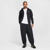 Nike Club чоловічі Full-Zip Fleece Толстовка з капюшоном колір чорний