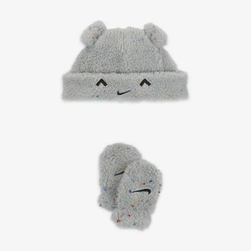 Nike Cozy Comfort Baby (12-24M) 2-Piece Beanie набор цвет серый