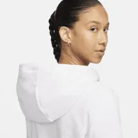 Nike Sportswear Club Fleece женская Толстовка с капюшоном цвет коричневый