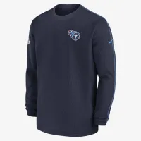 Tennessee Titans Sideline Coach Men’s Nike NFL Long-Sleeve Top блакитний