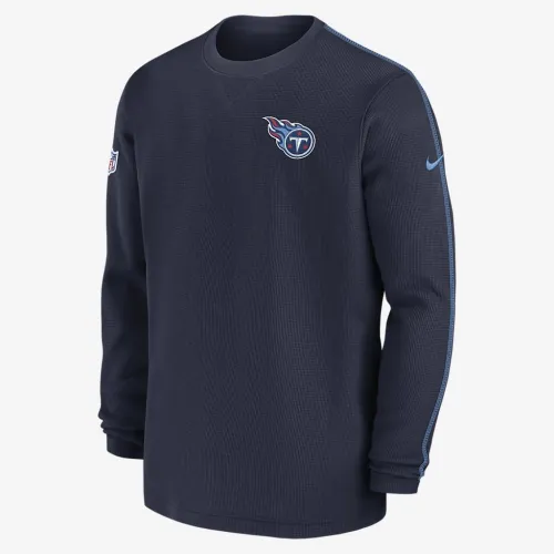 Tennessee Titans Sideline Coach Men’s Nike NFL Long-Sleeve Top блакитний