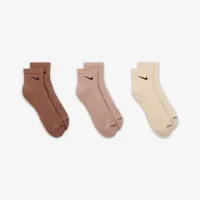 Nike Everyday Plus Cushioned тренировочные Ankle носки (3 пары) многоцветный