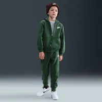 Nike Full-Zip Club набор Little Kids 2-Piece Толстовка с капюшоном набор цвет зеленый