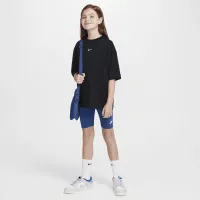 Nike Sportswear Big дитячі (Girls') оверсайз футболка колір чорний