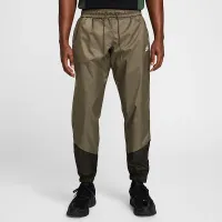Nike Windrunner мужские Woven Lined Pants цвет зеленый