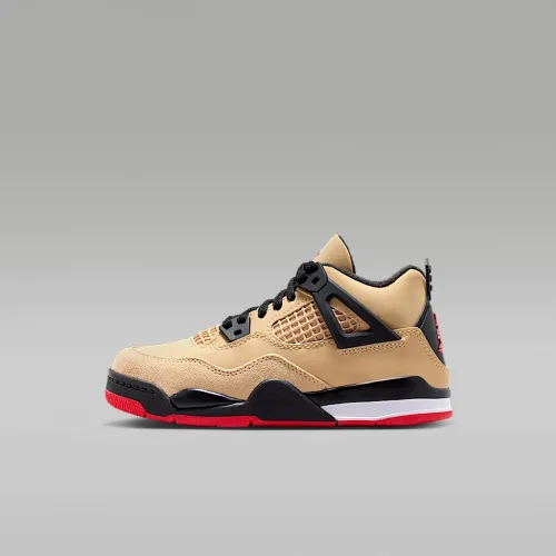 Nike Jordan 4 Retro Little дитячі Кросівки колір коричневий