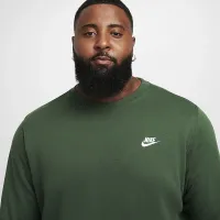 Nike Sportswear Club Fleece чоловічі Crew колір зелений