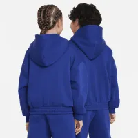 Nike Culture of баскетбольні Big дитячі Pullover Fleece Толстовка з капюшоном блакитний