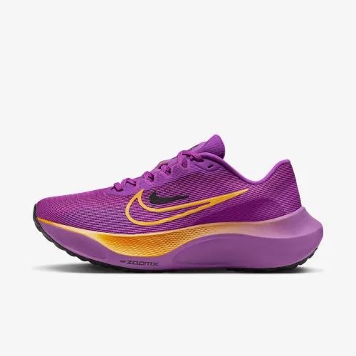 Nike Zoom Fly 5 женская Road Running Кроссовки цвет фиолетовый