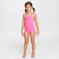 Nike Swim Essential Little детские (Girls') Racerback 1-Piece Swimsuit Pink